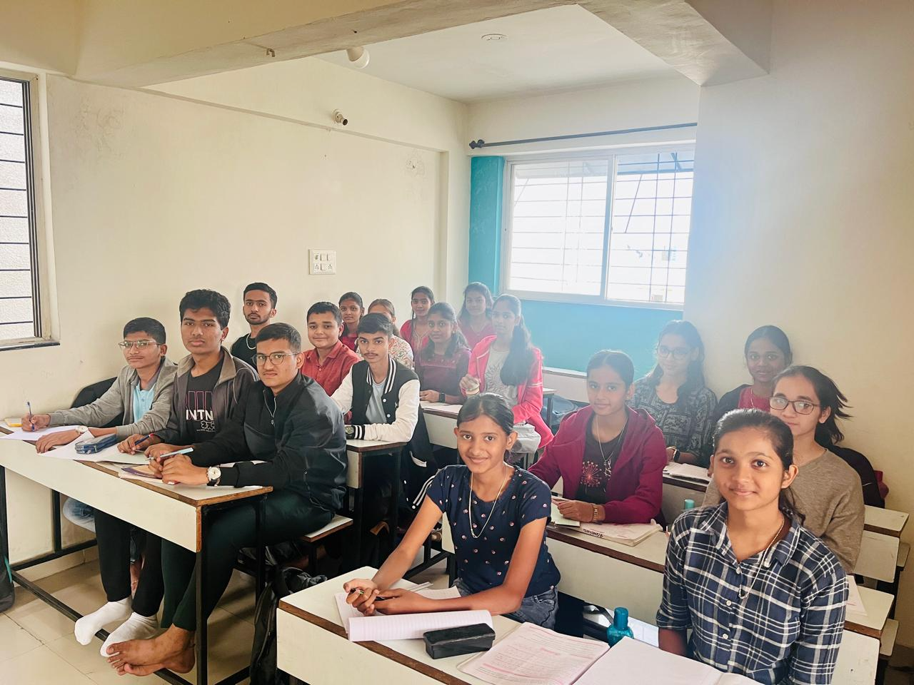 Classroom engagement during a session