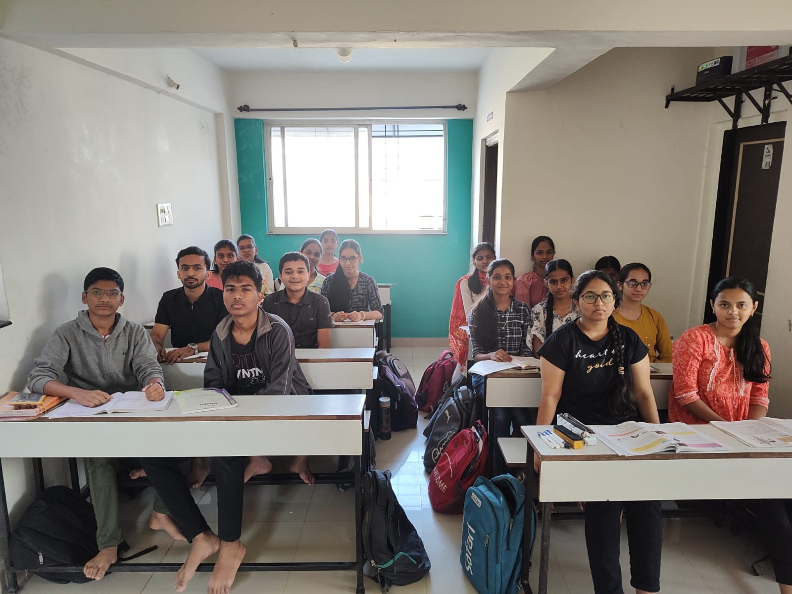 Students during a class session