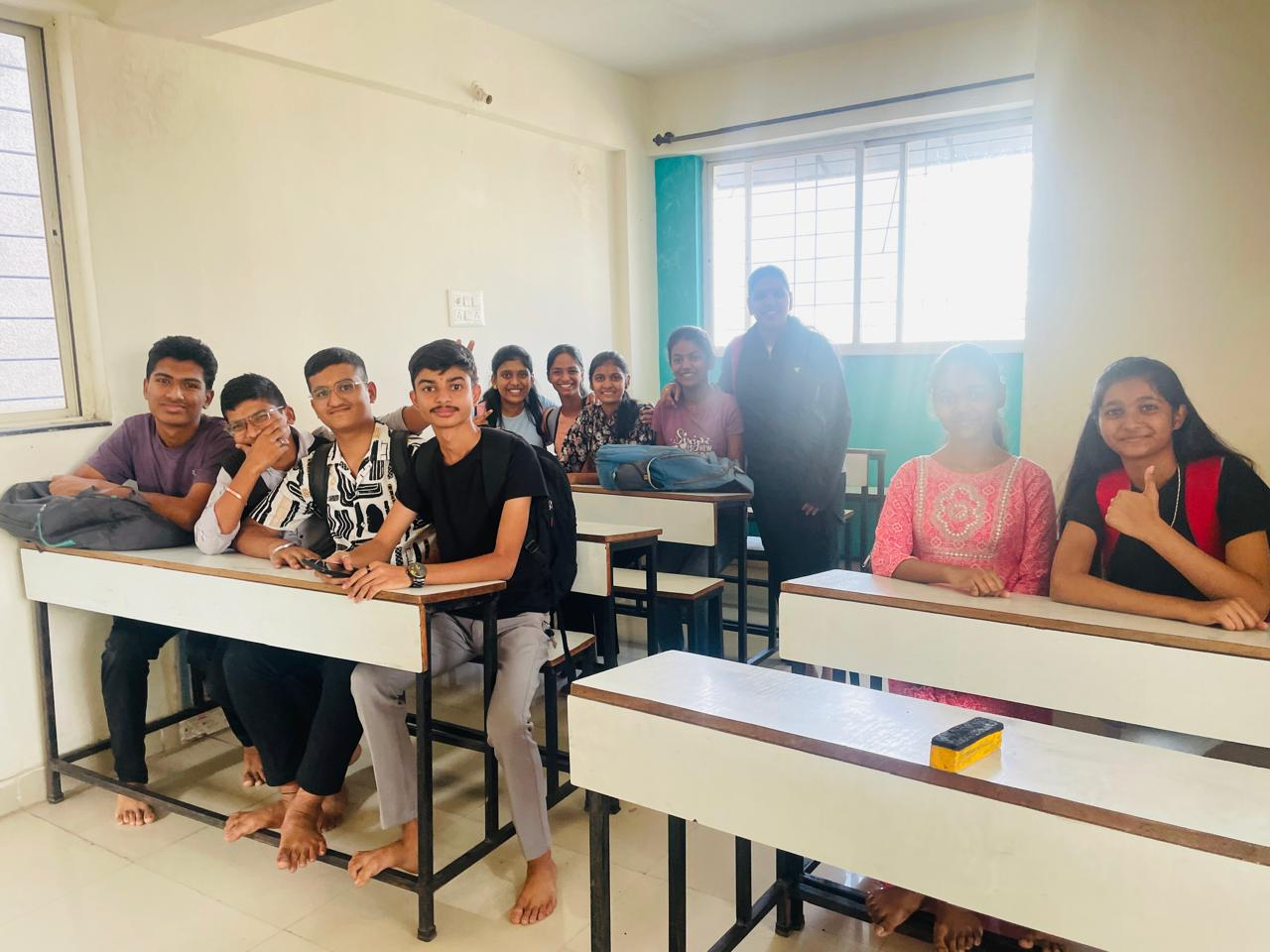 Warm and active classroom environment