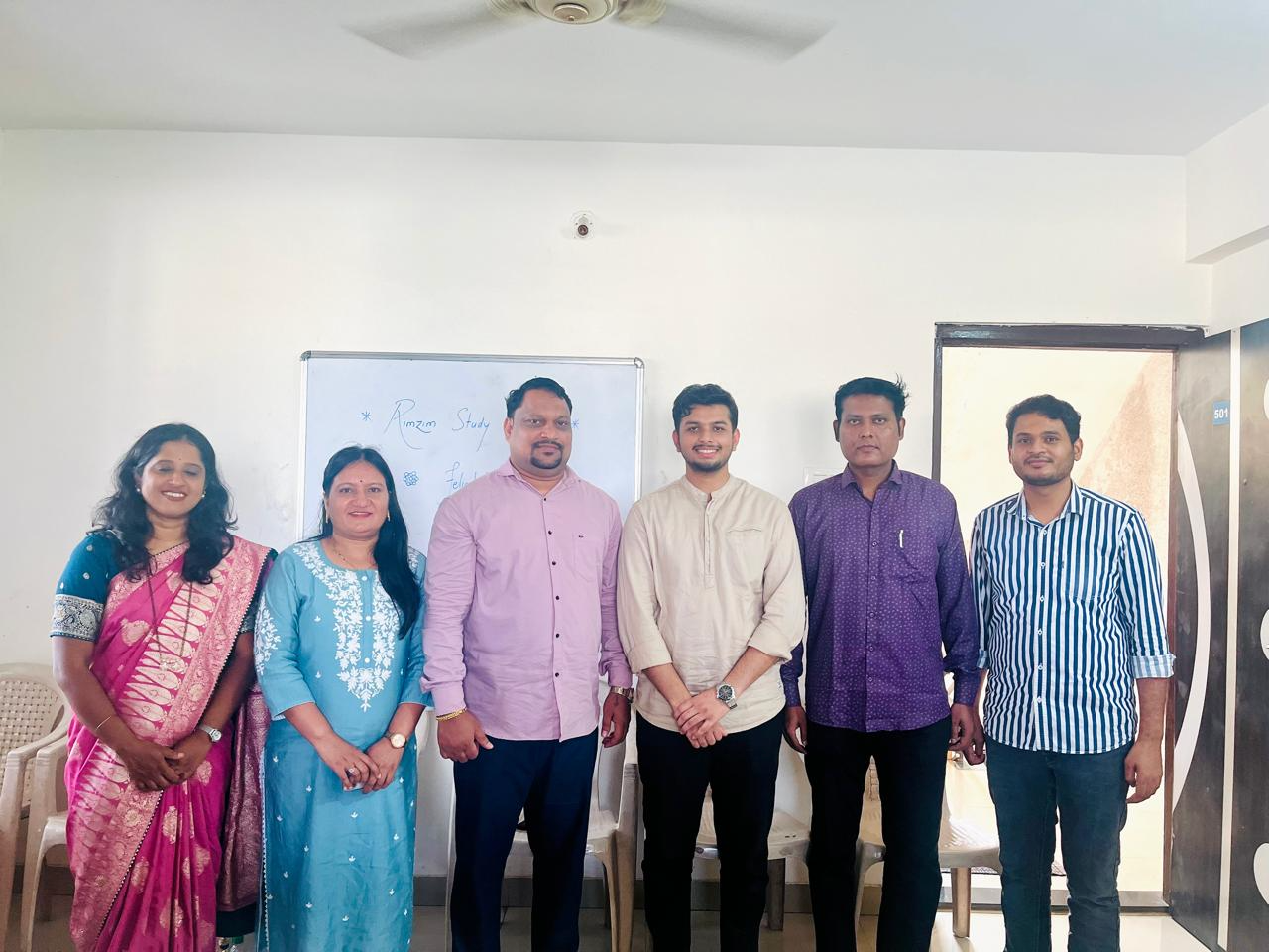 Celebratory classroom moment